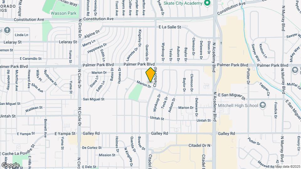 1401 Bowser Dr Map and Location Details