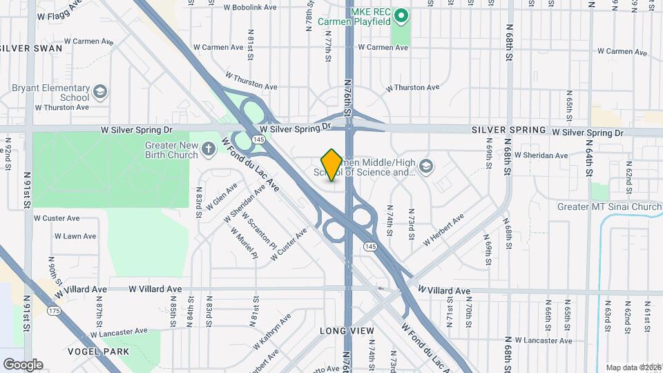 7630 W Leon Terrace Map and Location Details