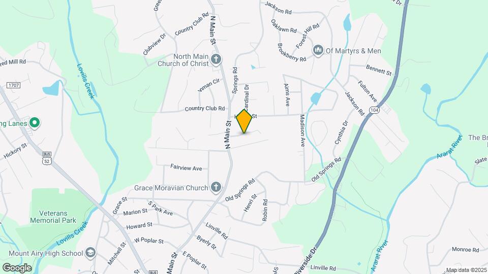 134 Northwood Dr Map and Location Details