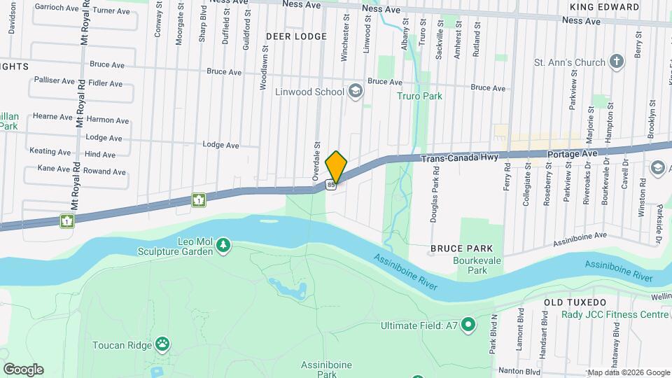 Surrey Arms Map and Location Details