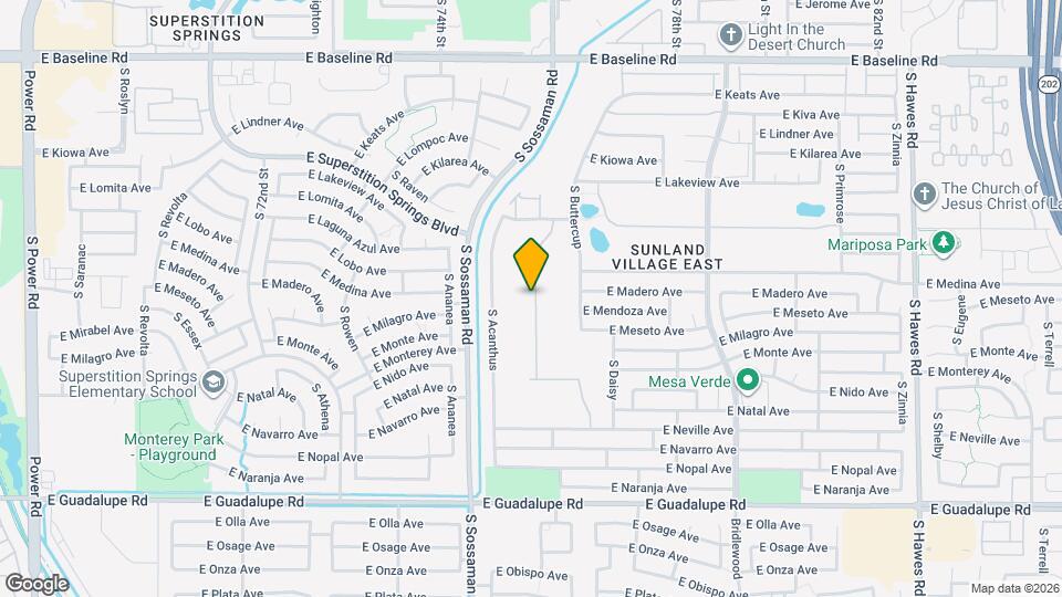 7755 Laguna Azul Ave Map and Location Details