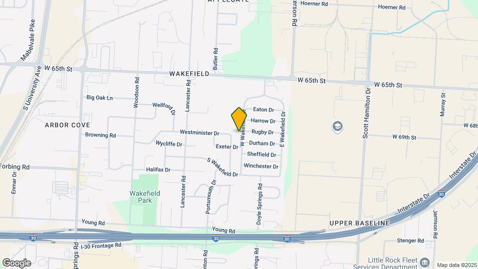 7002 W Wakefield Dr Map and Location Details