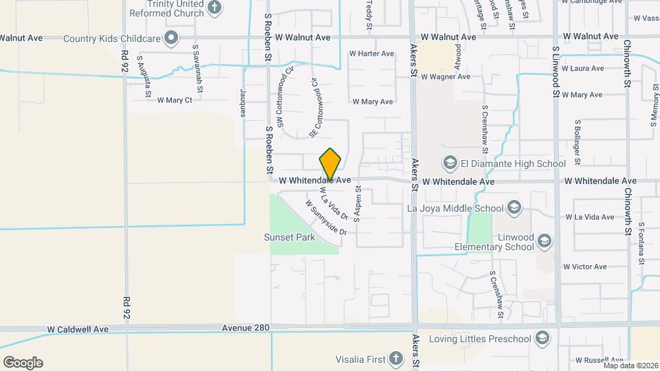 5730 W Monte Verde Ct Mapa y Detalles de la Ubicación