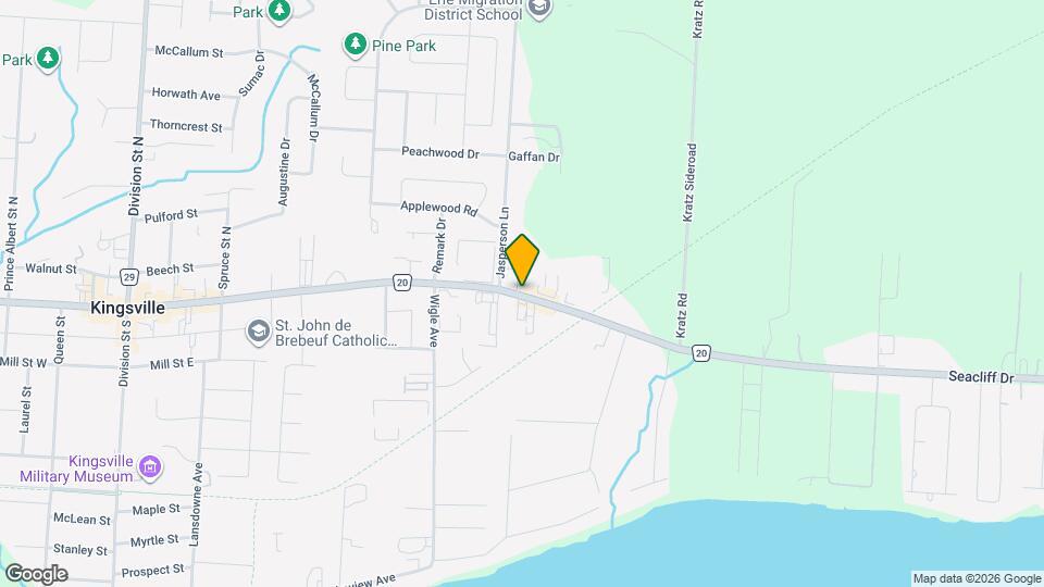 342 Main St E Map and Location Details