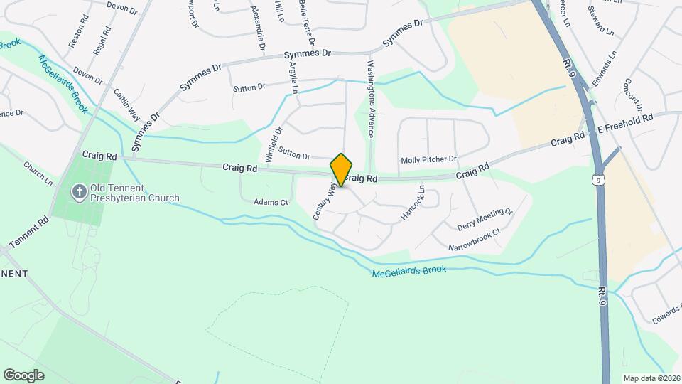 408 Dorchester Way Map and Location Details