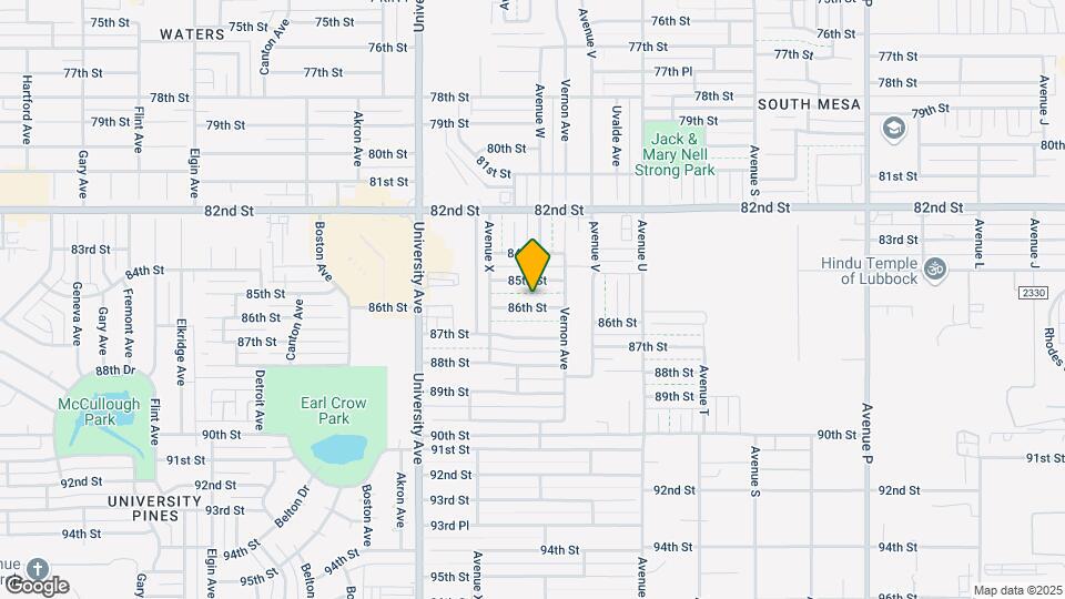 2212 86th St Map and Location Details