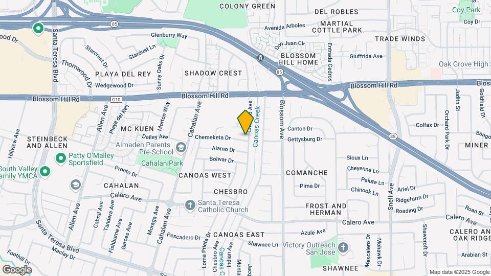 5743 Chesbro Avenue Map and Location Details