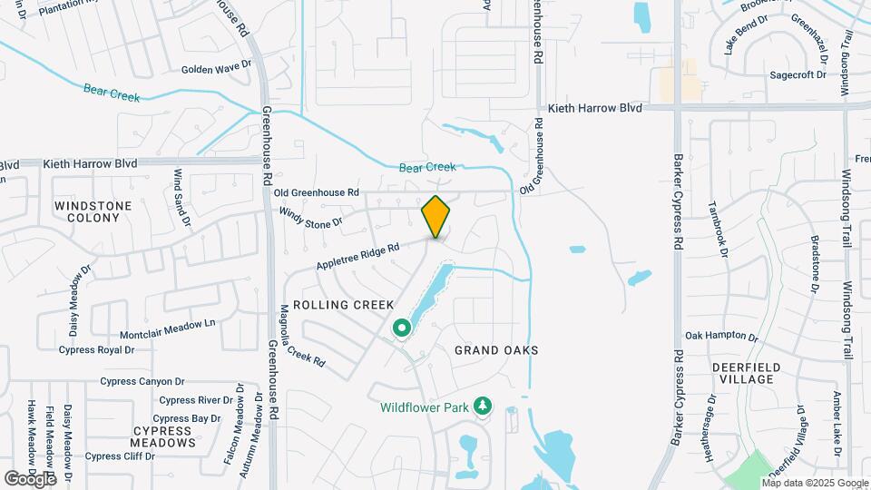 18639 Appletree Ridge Rd Map and Location Details