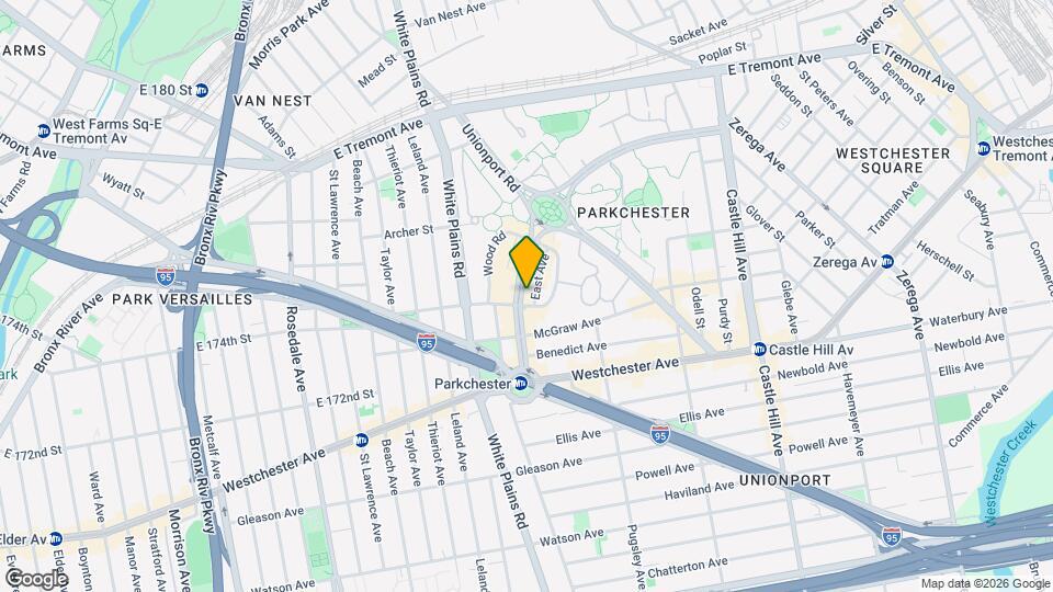 1409 Metropolitan Ave Map and Location Details