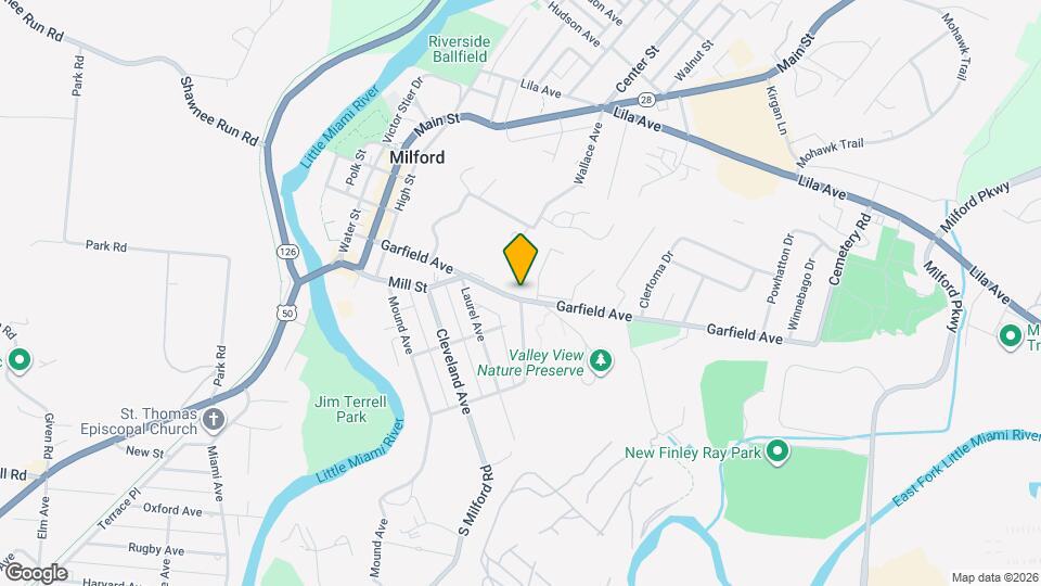 613 Garfield Ave, Unit #2 Map and Location Details