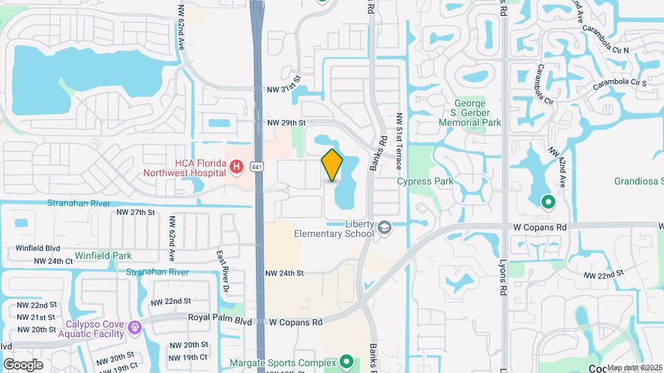 6423 Coral Lake Dr Map and Location Details