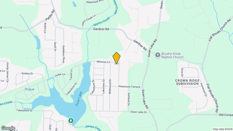 234 Hillcrest Dr Map and Location Details