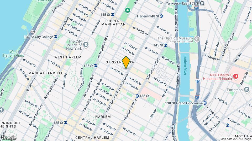 2354 Adam Clayton Powell Jr Blvd Map and Location Details