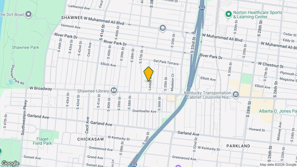 666 Lindell Ave Map and Location Details