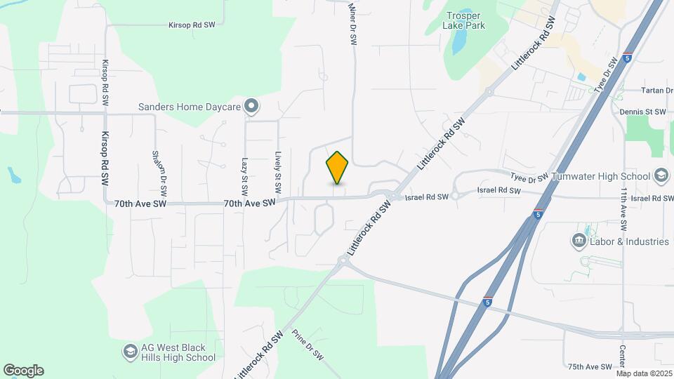 6924 Liberty Ln Map and Location Details