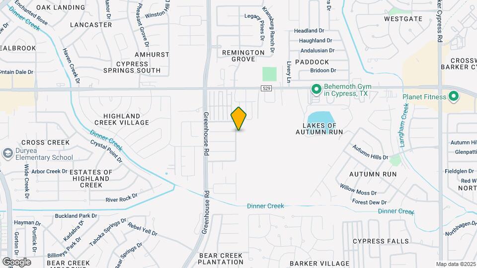 6714 Albion Cresent Dr Map and Location Details