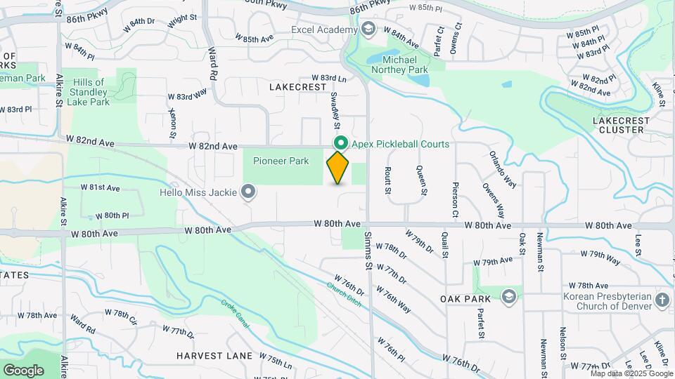 11685 W 81st Ave Map and Location Details