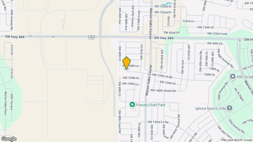 4810 SW 139th St Rd Map and Location Details