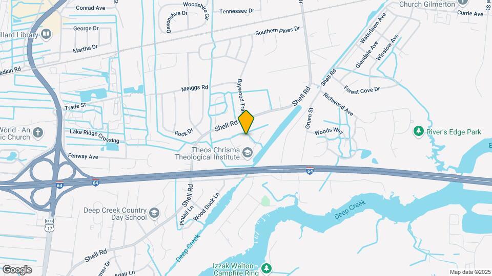 908 Landing Creek Dr Map and Location Details