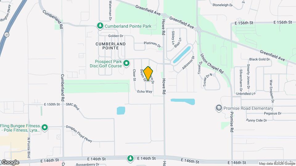 15192 Beam St Map and Location Details