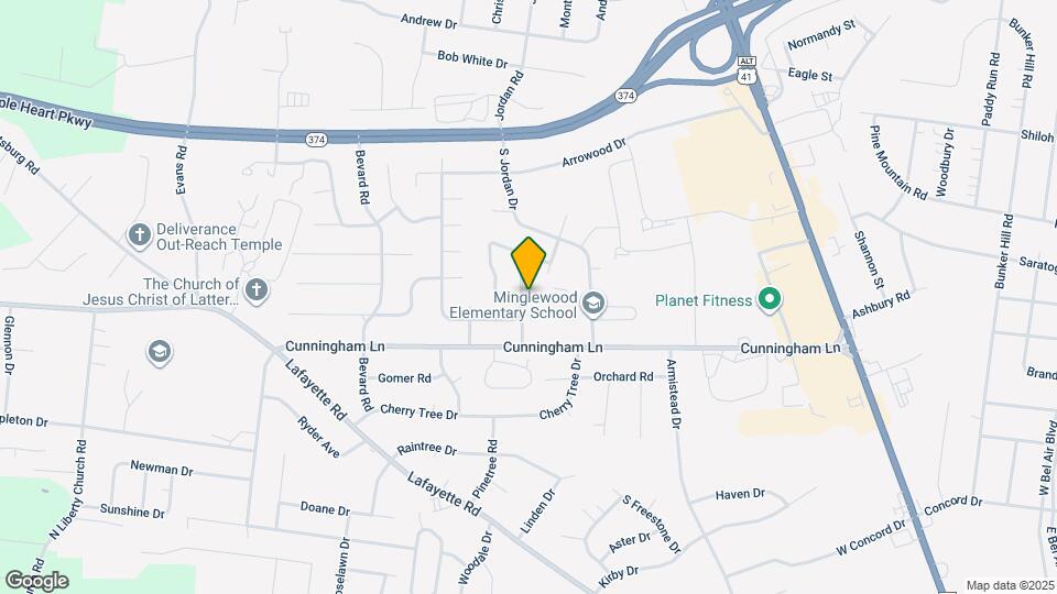 284 Northridge Dr Map and Location Details