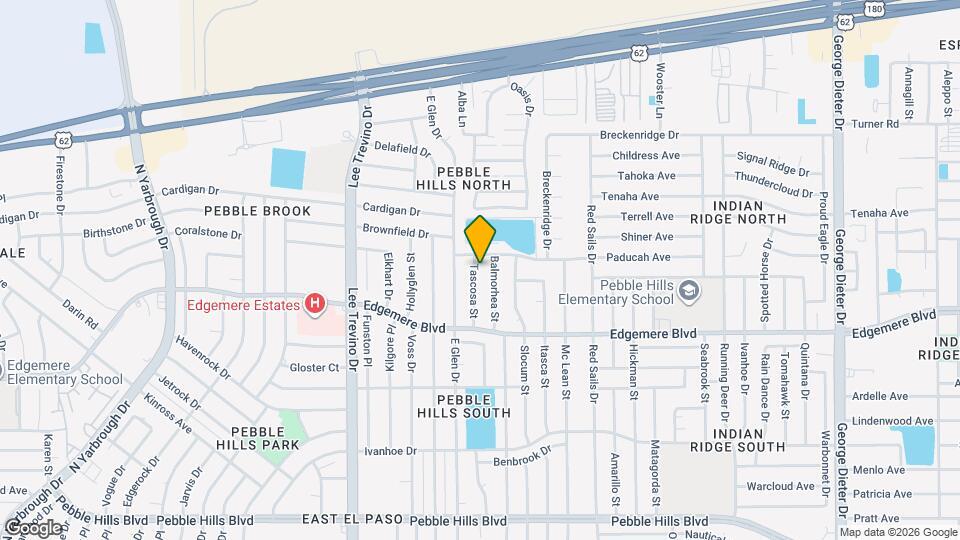 3444 Tascosa St Map and Location Details
