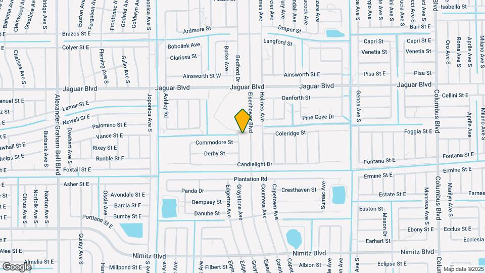 839 Bedford Dr Map and Location Details
