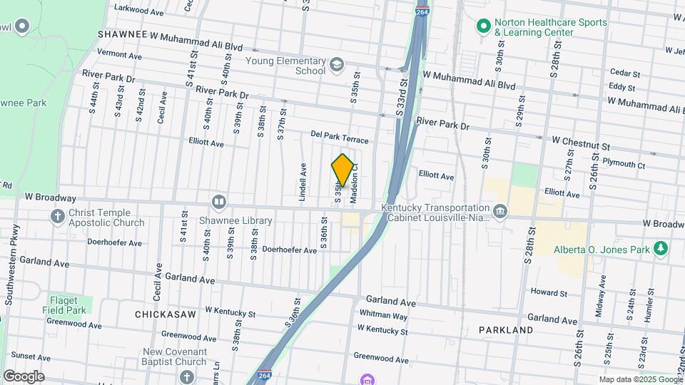 669 S 35th St Mapa y Detalles de la Ubicación