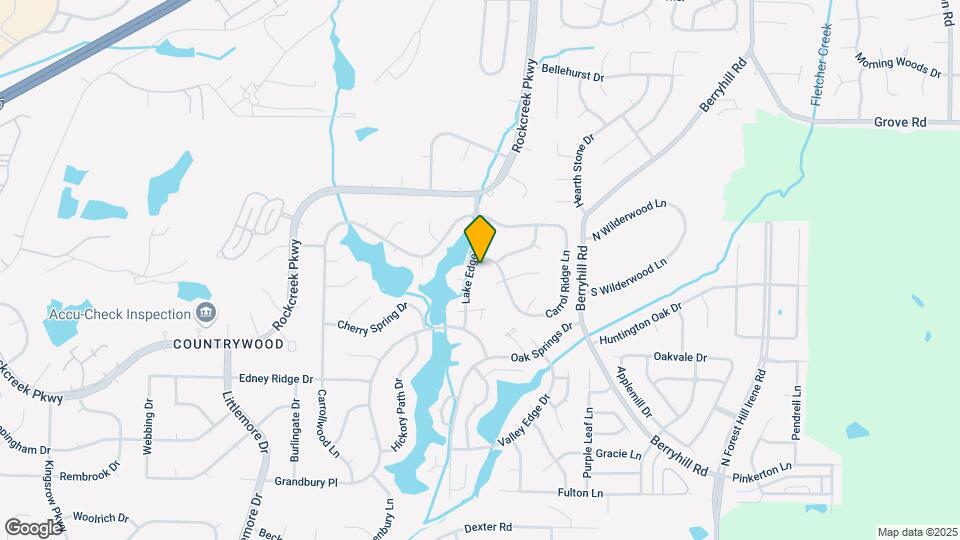 2426 Lake Edge Dr Map and Location Details