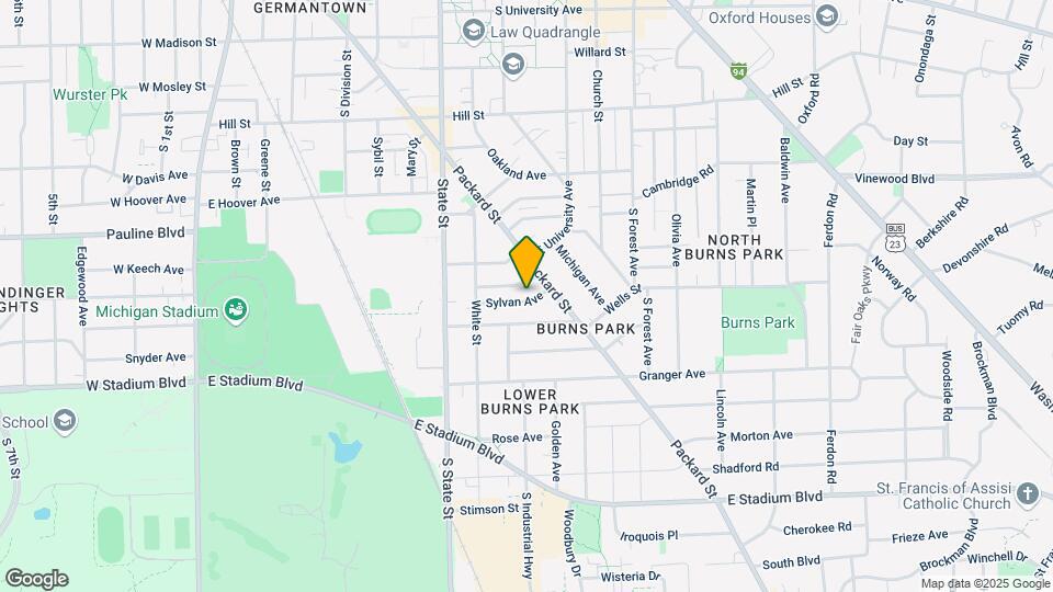 917 Sylvan Ave Mapa y Detalles de la Ubicación