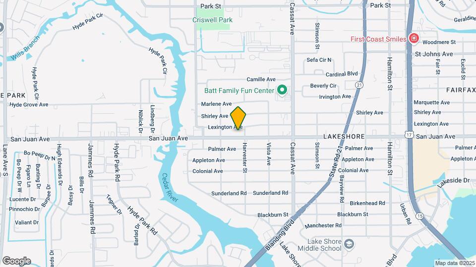 5211 San Juan Ave Map and Location Details