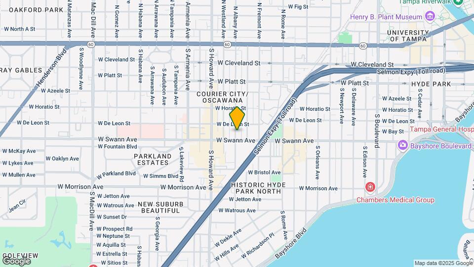 606 S Albany Ave Map and Location Details