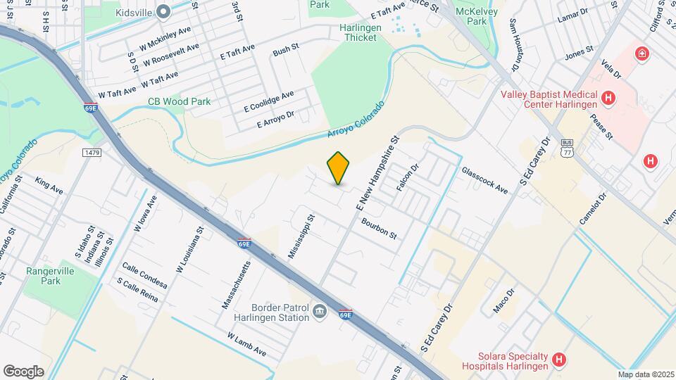 3610 N Arroyo Park Ln Map and Location Details