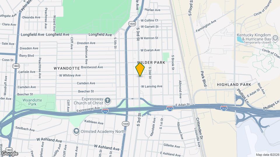 4307 S 3rd St Mapa y Detalles de la Ubicación