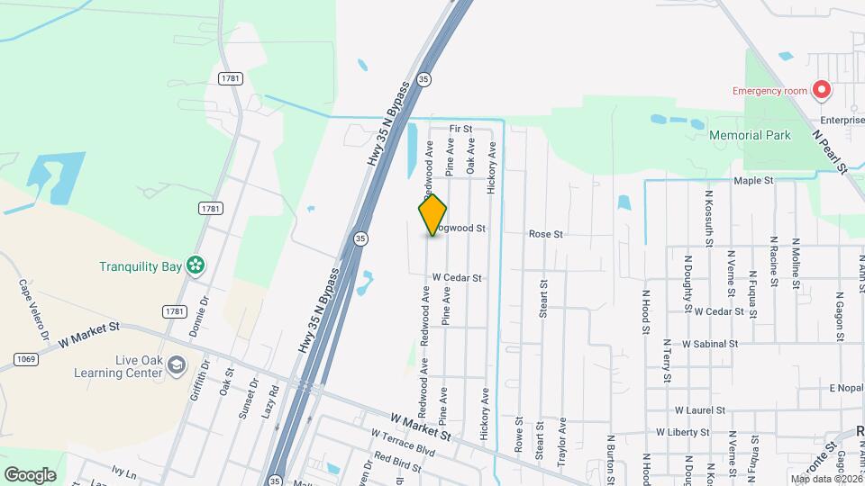 938 Redwood Ave Mapa y Detalles de la Ubicación