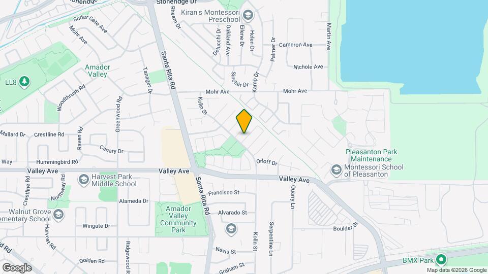 4167 Peregrine Way Map and Location Details