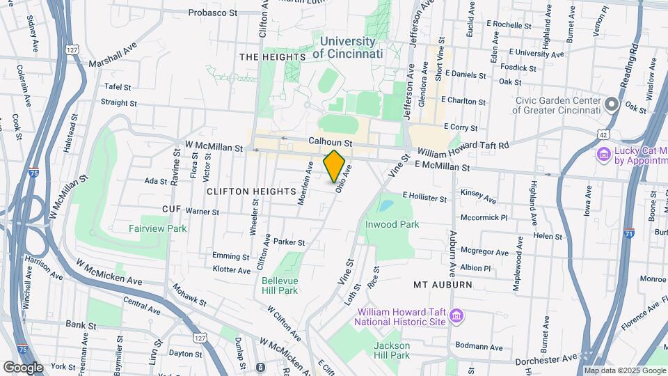 2407 Ohio Ave Map and Location Details