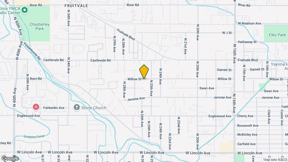 2508 Willow St Map and Location Details