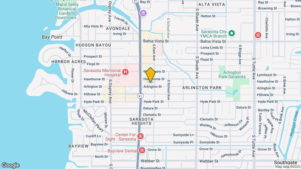 2055 Arlington St Mapa y Detalles de la Ubicación