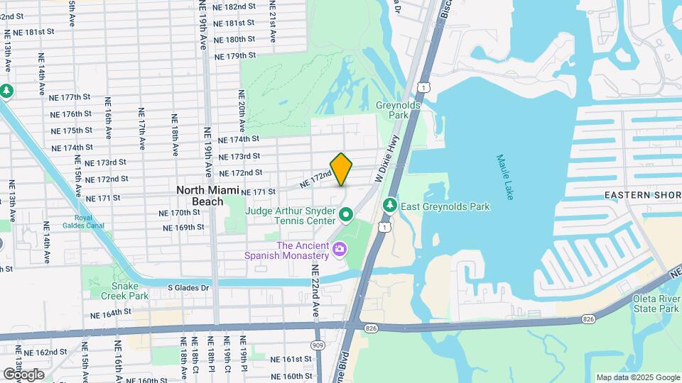17080 NE 23rd Ave Mapa y Detalles de la Ubicación