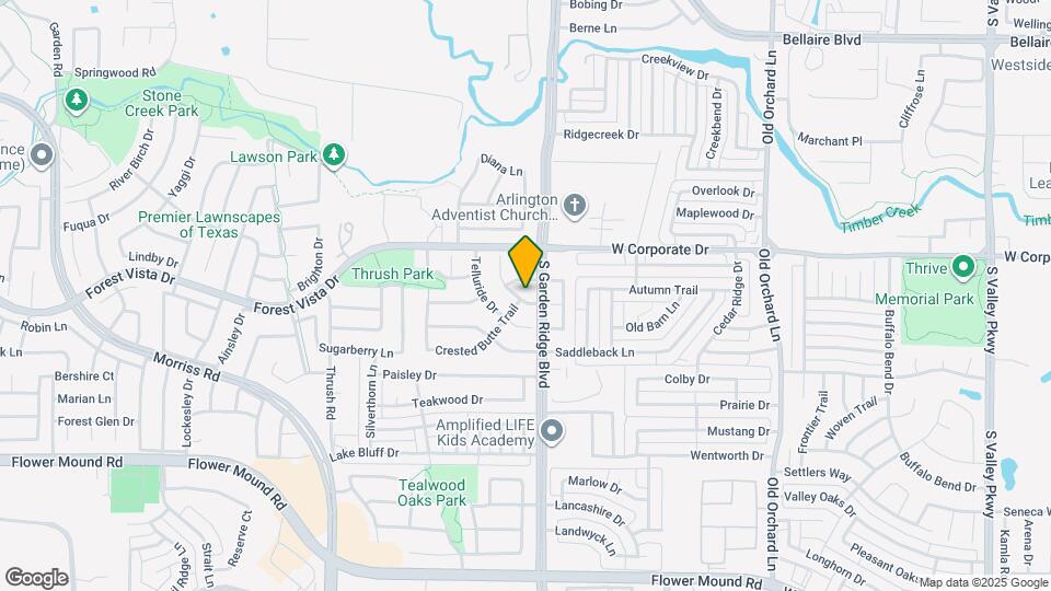 604 Aspen Way Map and Location Details