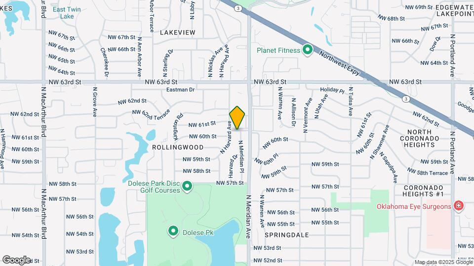 4520 NW 60th St Map and Location Details