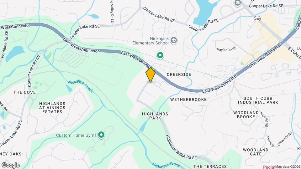 214 Highlands Ridge Pl Map and Location Details