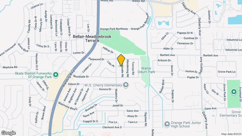 345 Dunwoodie Rd Map and Location Details