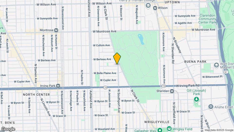 1402 W Warner Ave Map and Location Details