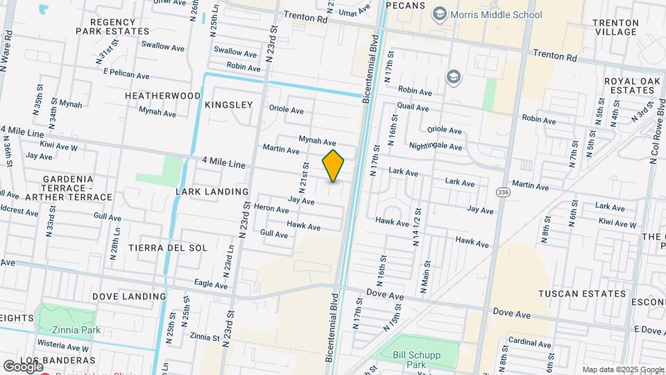 6318 N 19th Ln Map and Location Details