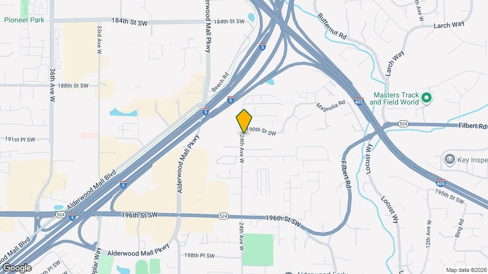 2330 190th St SW Map and Location Details