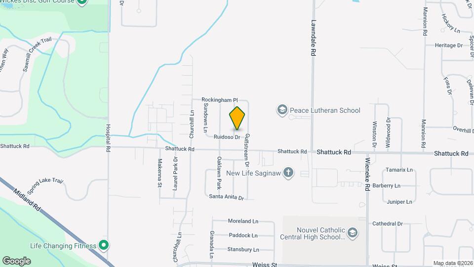 6320 Ruidoso Dr Map and Location Details