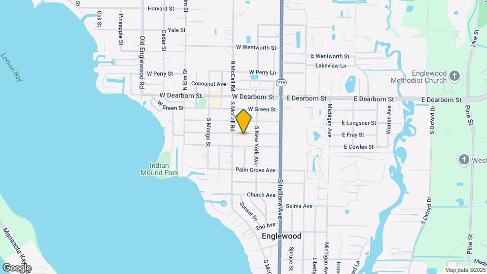 163 W Fray St, Unit B Cozy Englewood Mapa y Detalles de la Ubicación