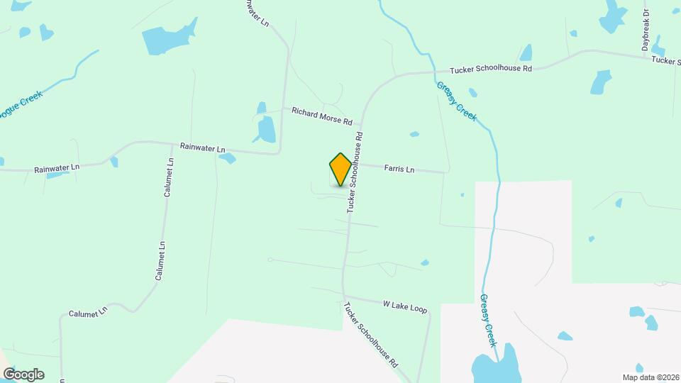 1599 Tucker Schoolhouse Rd Mapa y Detalles de la Ubicación